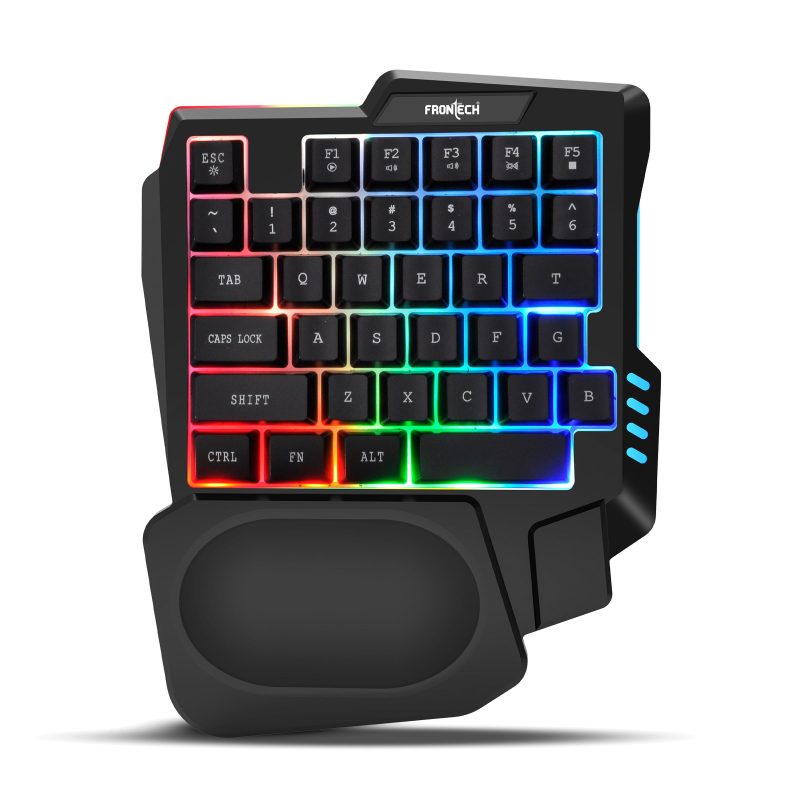 FRONTECH Dragon Fox Rainbow Backlit Gaming Keyboard